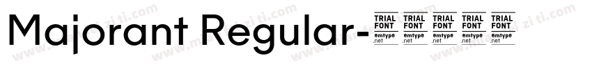 Majorant Regular字体转换